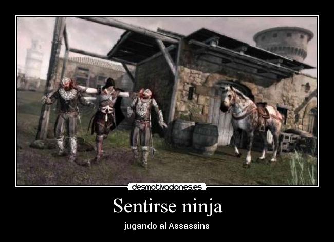 Sentirse ninja - 