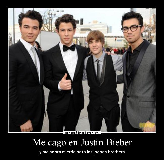 Me cago en Justin Bieber -