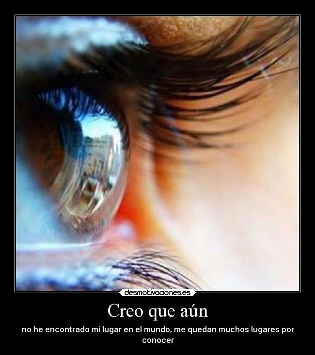 Creo que aún - 