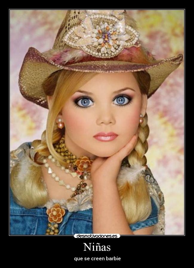 Niñas - que se creen barbie