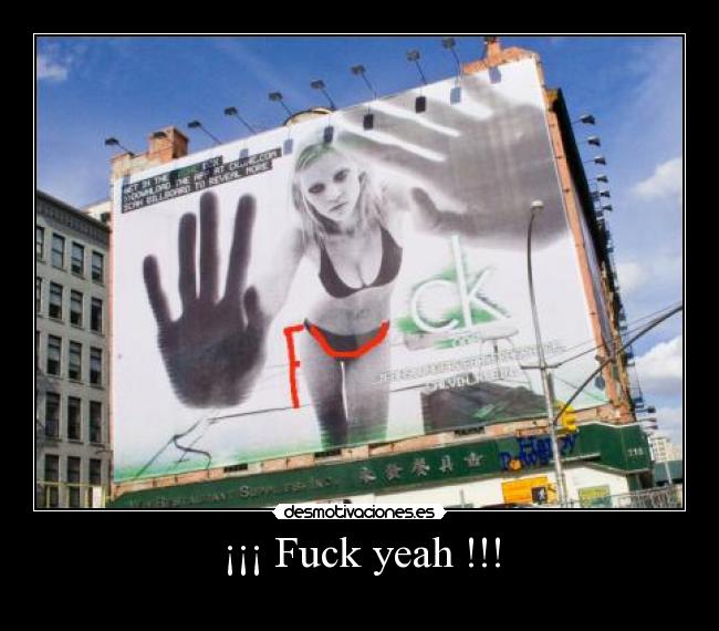 ¡¡¡ Fuck yeah !!! -