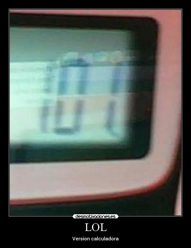 LOL - Version calculadora