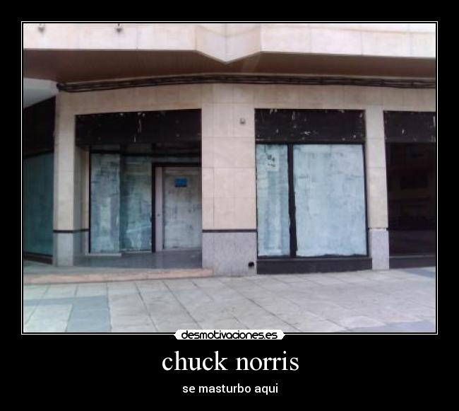chuck norris - se masturbo aqui