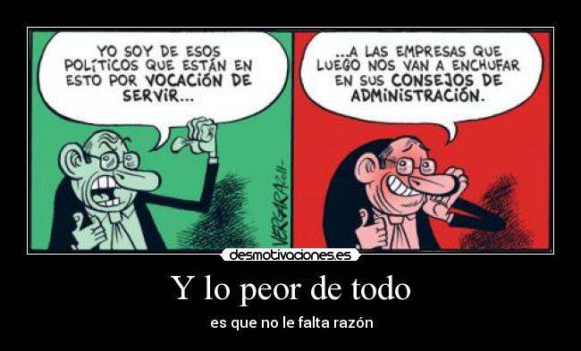 Y lo peor de todo - 