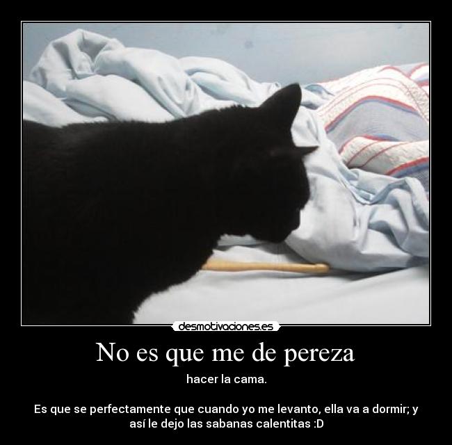 No es que me de pereza -