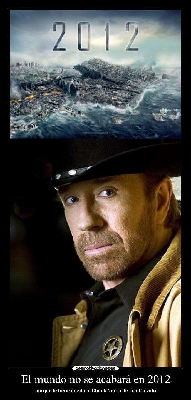 El mundo no se acabará en 2012 - 