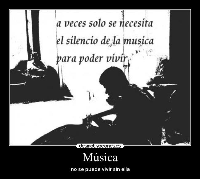 Música - no se puede vivir sin ella