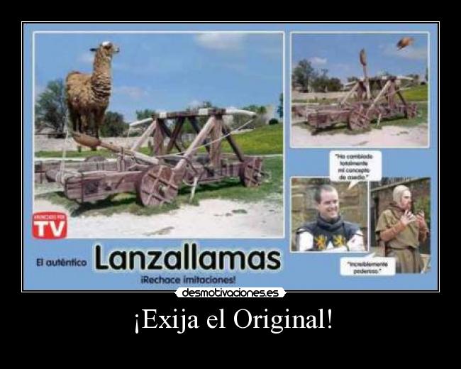 ¡Exija el Original! -