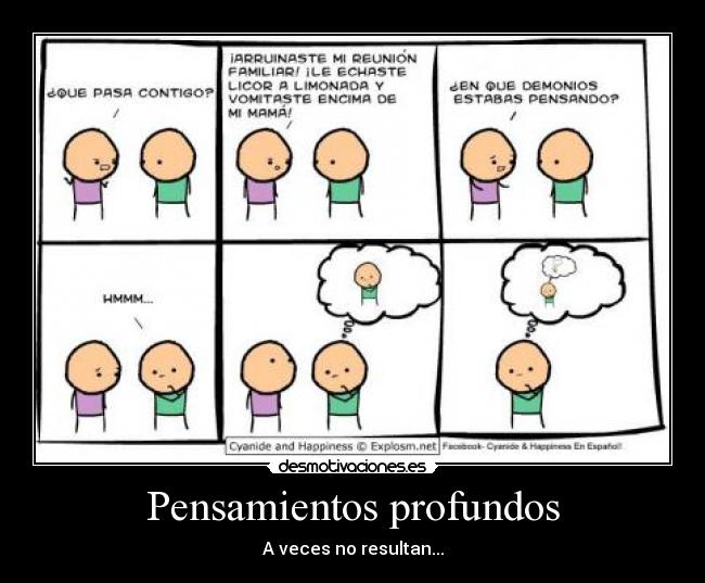 Pensamientos profundos - 