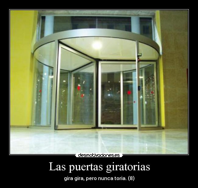 Las puertas giratorias - 