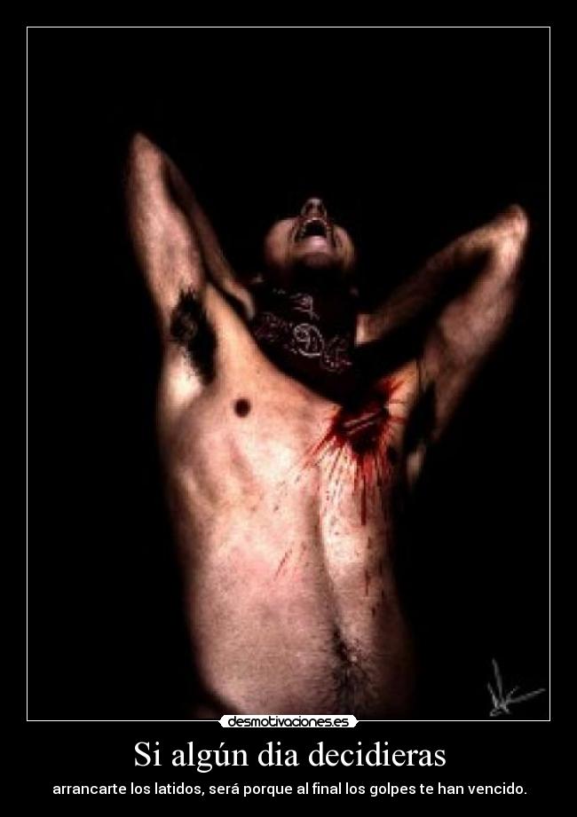 Si algún dia decidieras - 