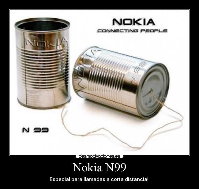 Nokia N99 - Especial para llamadas a corta distancia!