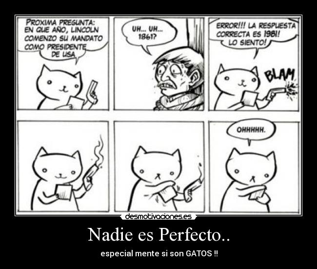 Nadie es Perfecto.. - 