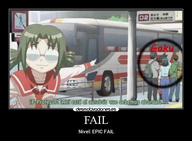 FAIL - Nivel: EPIC FAIL