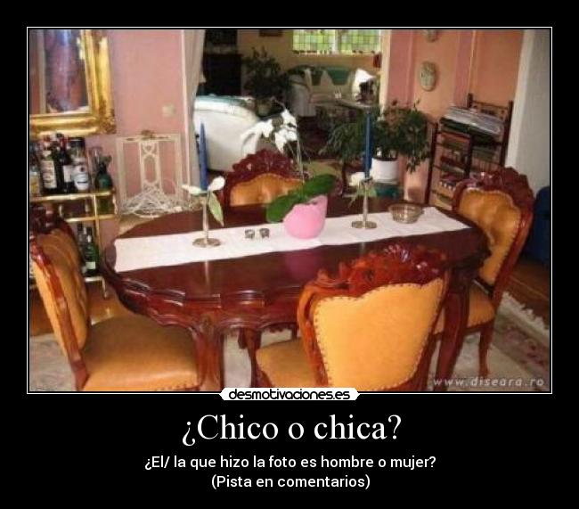 ¿Chico o chica? - 