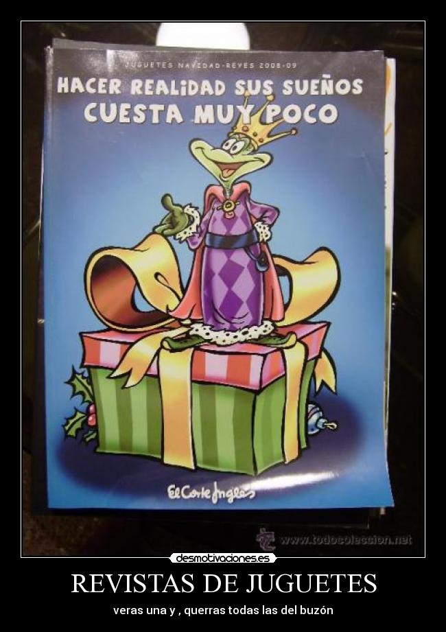 REVISTAS DE JUGUETES - veras una y , querras todas las del buzón
