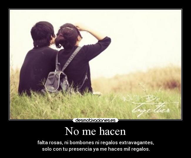 No me hacen -
