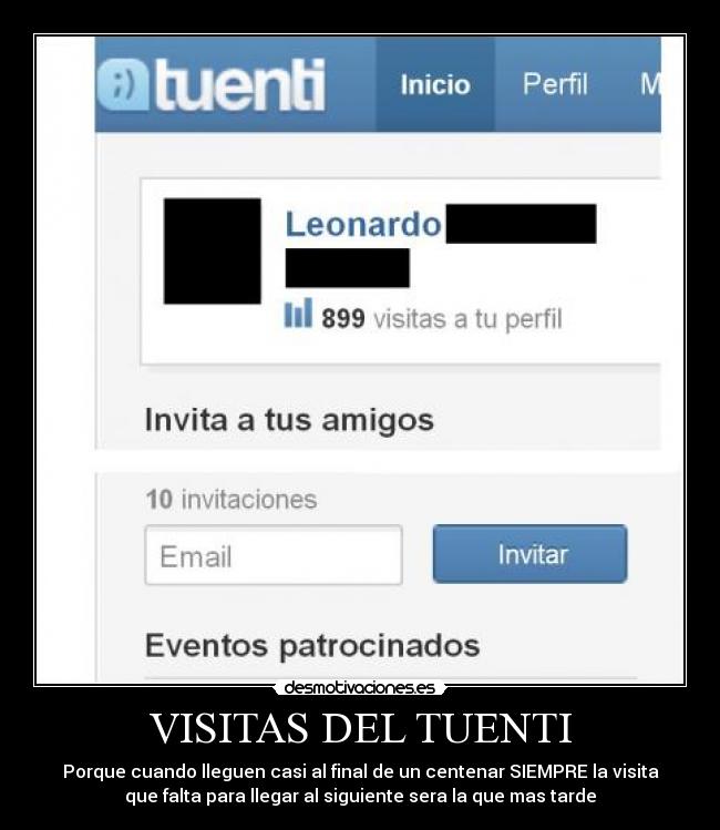 carteles tuenti visitas del tuenti desmotivaciones