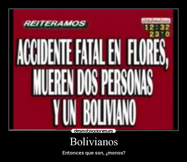 carteles mueren dos personas boliviano mono desmotivaciones
