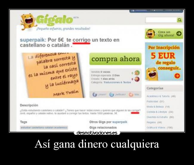 carteles dinero comedia desmotivaciones