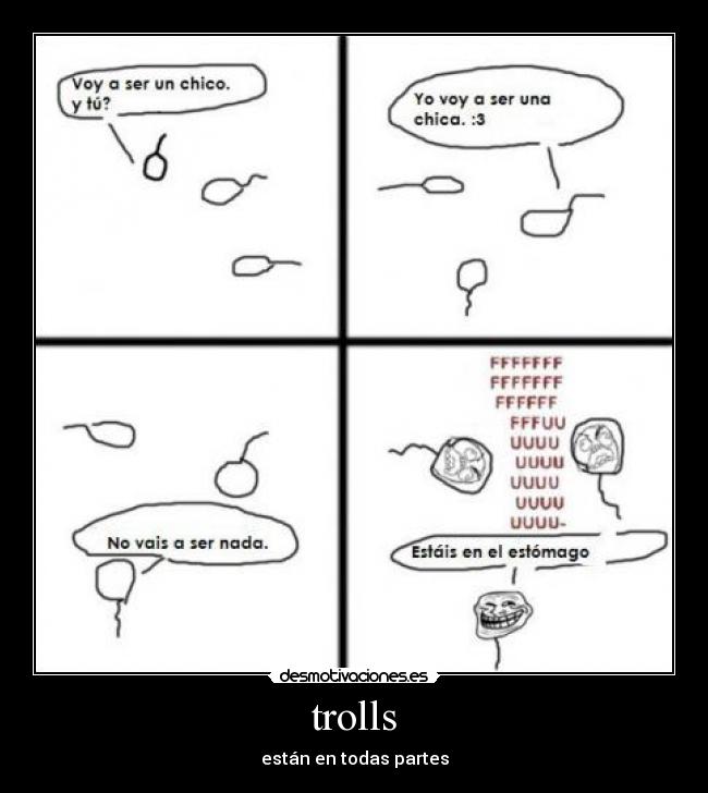 trolls - están en todas partes