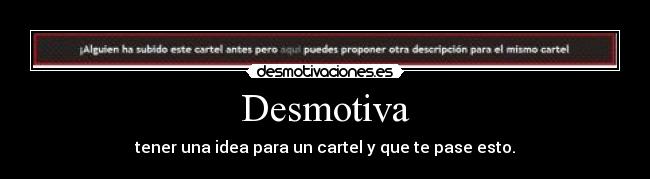 Desmotiva -