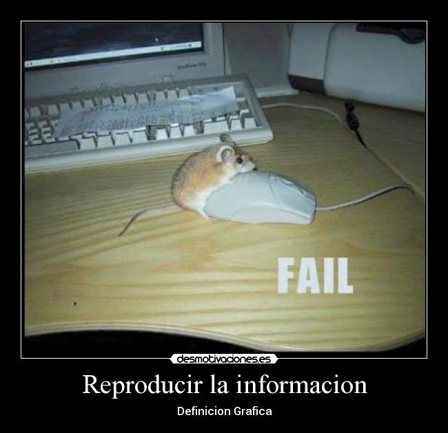 Reproducir la informacion - 
