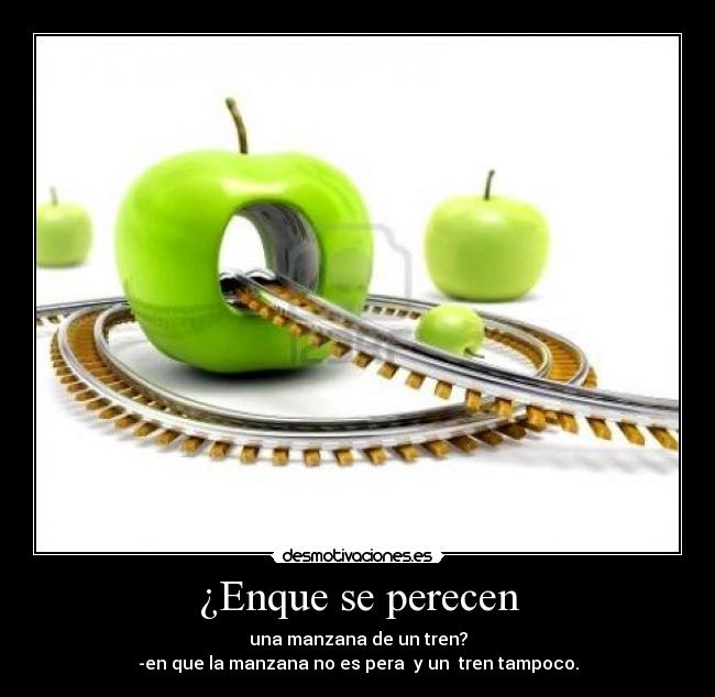 ¿Enque se perecen - 