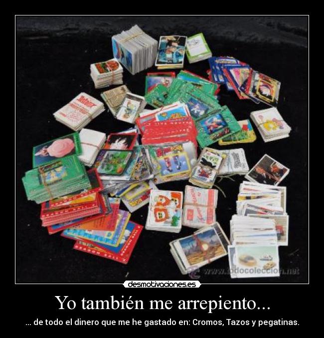 Yo también me arrepiento... - 