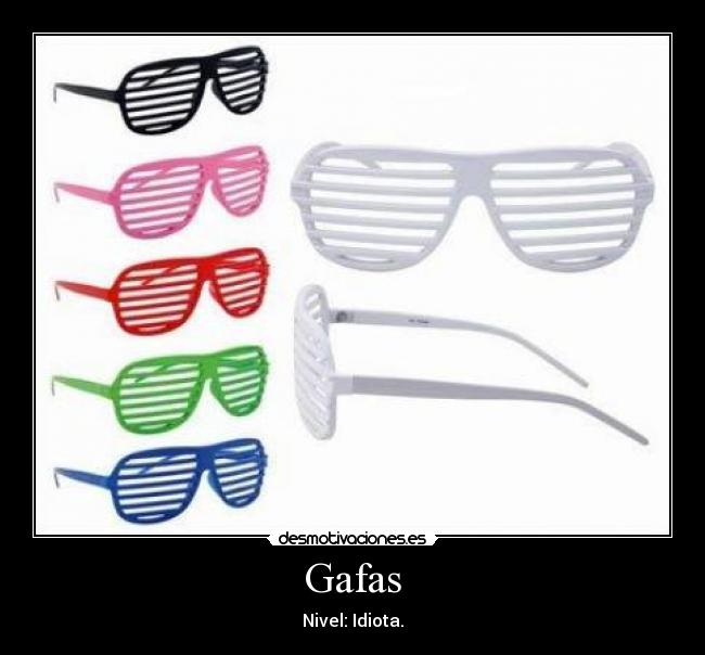 Gafas -