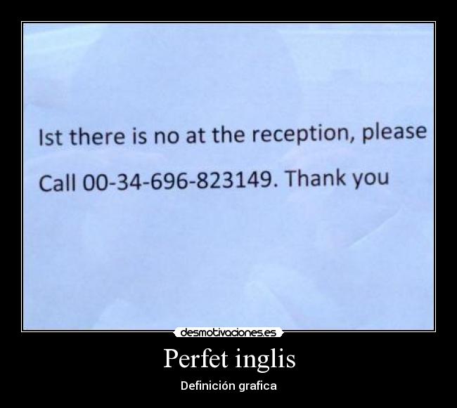 carteles perfet desmotivaciones