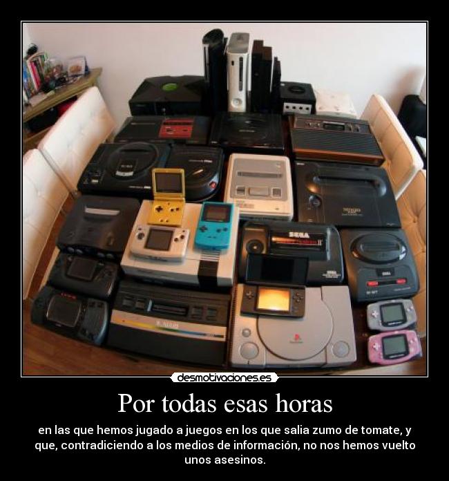 carteles videoconsolas asesinas desmotivaciones