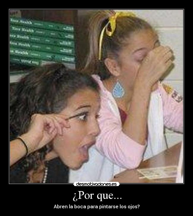 ¿Por que... -