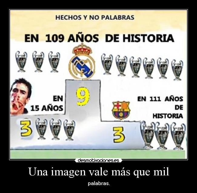 Una imagen vale más que mil - palabras.