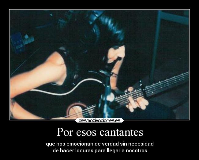 Por esos cantantes - 