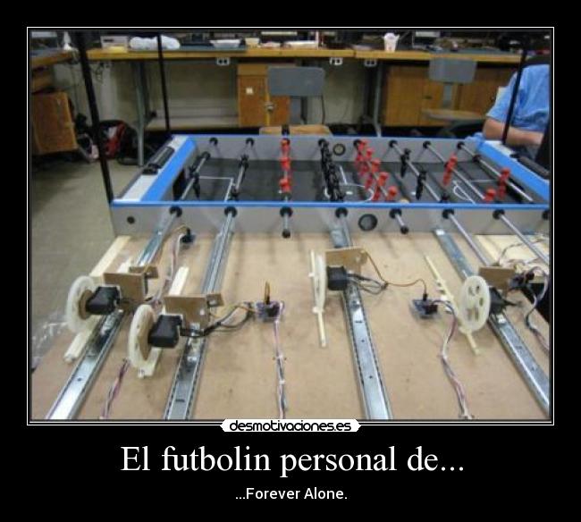 El futbolin personal de... -