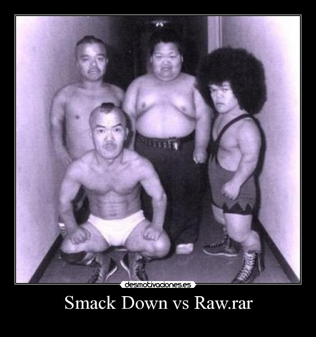 carteles smack down desmotivaciones