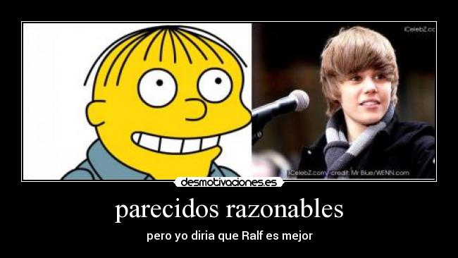 parecidos razonables -