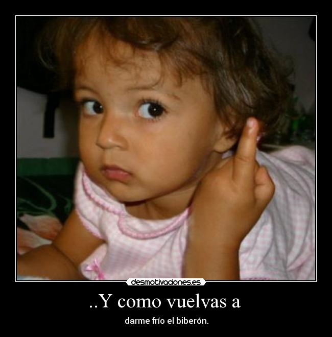 carteles biberon frio desmotivaciones