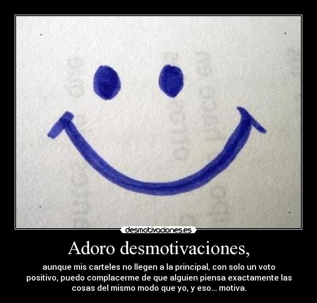 Adoro desmotivaciones, - 