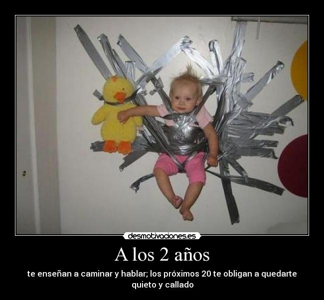 A los 2 años - 