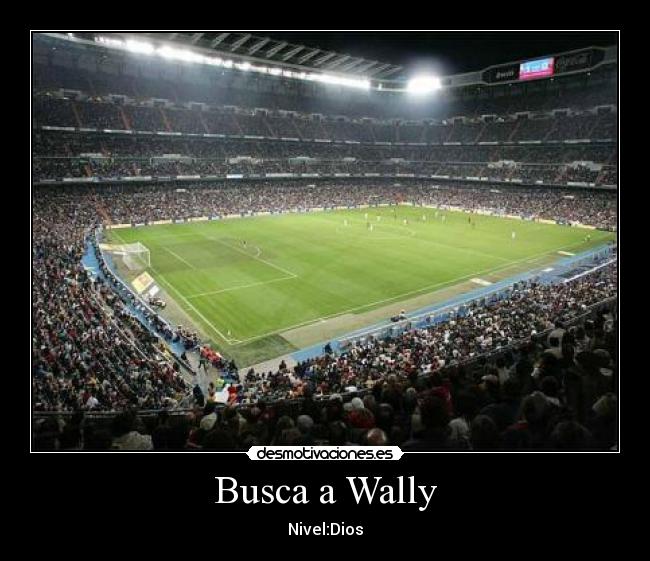 Busca a Wally - Nivel:Dios