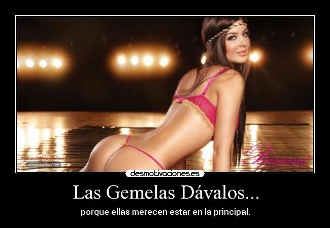 Las Gemelas Dávalos... -