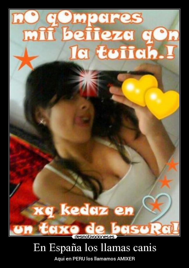 En España los llamas canis - 