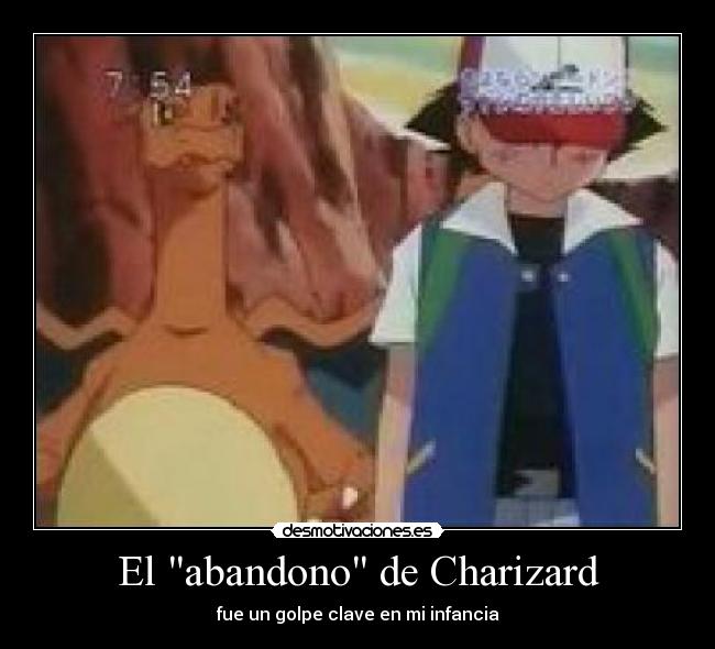 El abandono de Charizard -