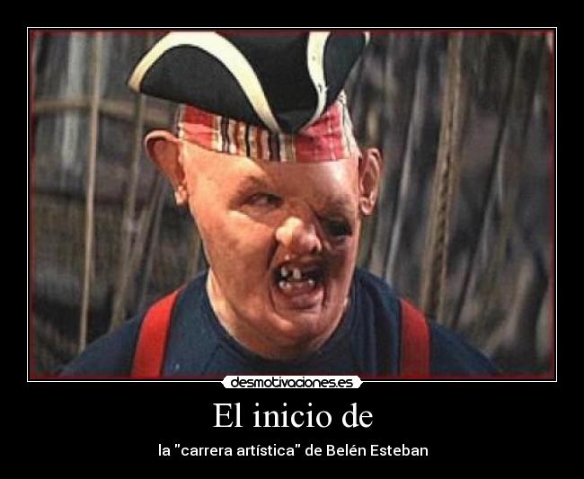 El inicio de - la carrera artística de Belén Esteban