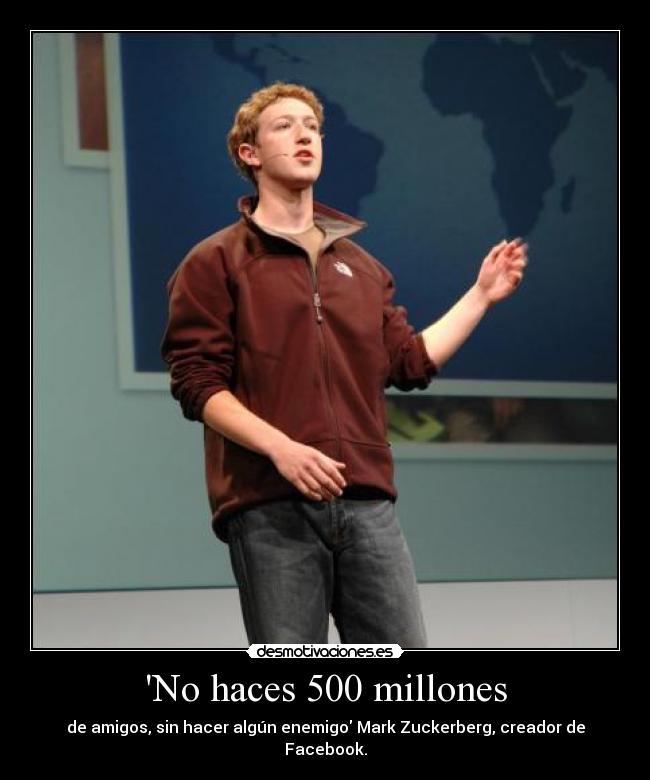 No haces 500 millones -
