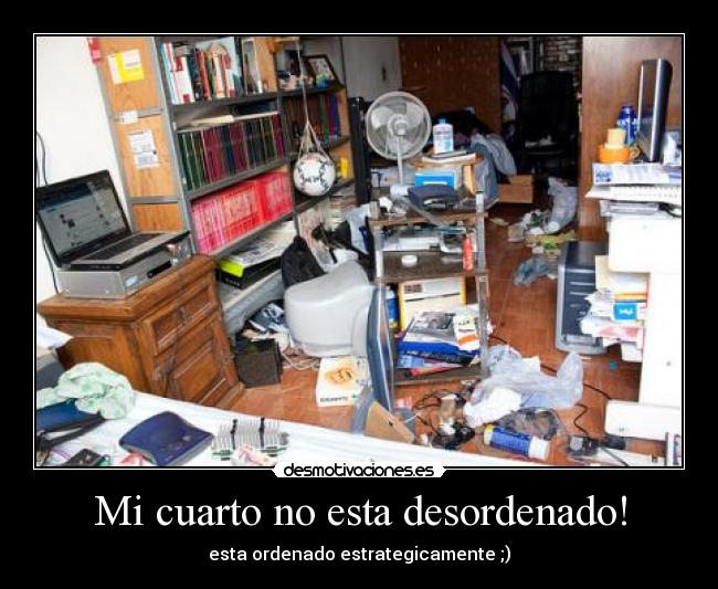 Mi cuarto no esta desordenado! - 