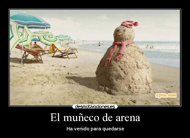 El muñeco de arena -