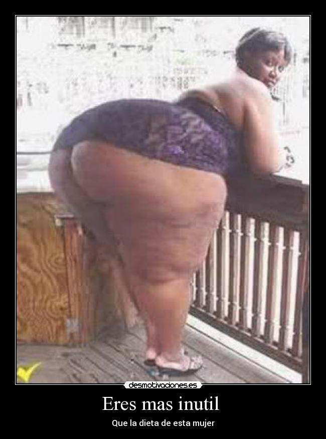 Eres mas inutil - Que la dieta de esta mujer